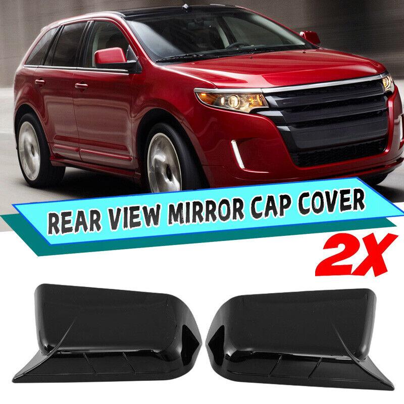 2x For 2007-2010 FORD Edge Driver + Passenger Side View Mirror Cover Cap Trim