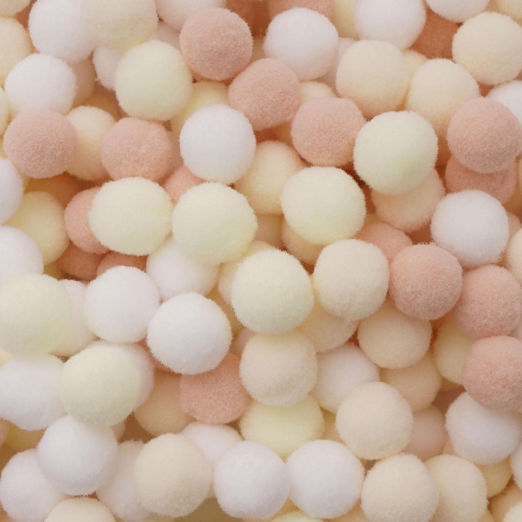 20-200 Stück Bunte Pompon-Plüschbälle Gemischte Farbe Kreatives Kinder-Handarbeitsmaterial Glitzer-Schaumstoffball DIY Bastelbedarf