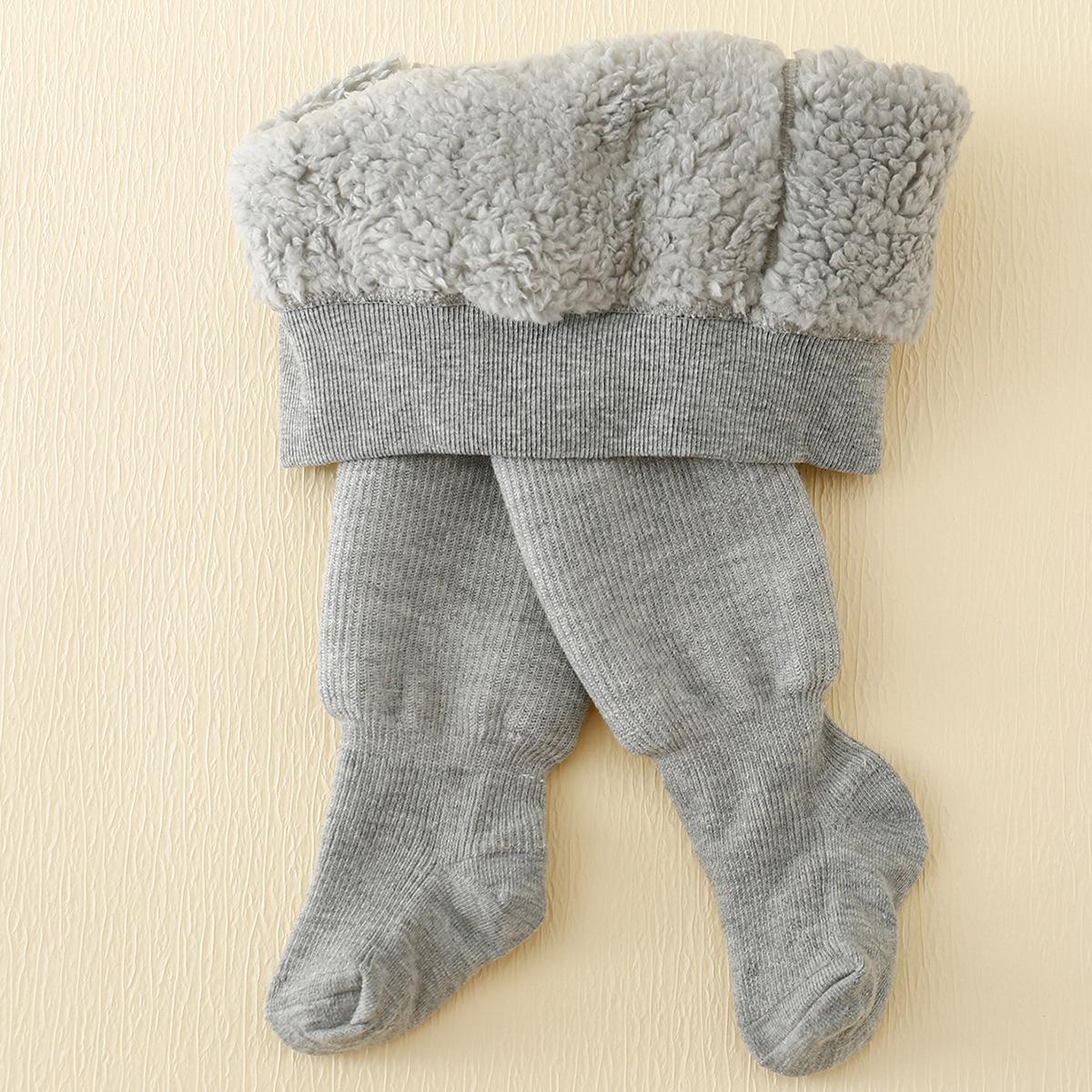 

зимние детские леггинсы в полоску с подкладкой из полар-флиса, плюс теплые хлопковые колготки для малышей и детей, сохраняющие тепло 2-4Years(M)