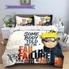 Naruto Unique Pillowcase & Duvet Cover Set | Anime Themed | Bedroom Collection | Great Gift for Enthusiasts YUN6511