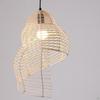 Grass Vine Pendant Light Fixture Retro Restaurant Tea Room Handmade Woven Hanging Chandelier Lamp