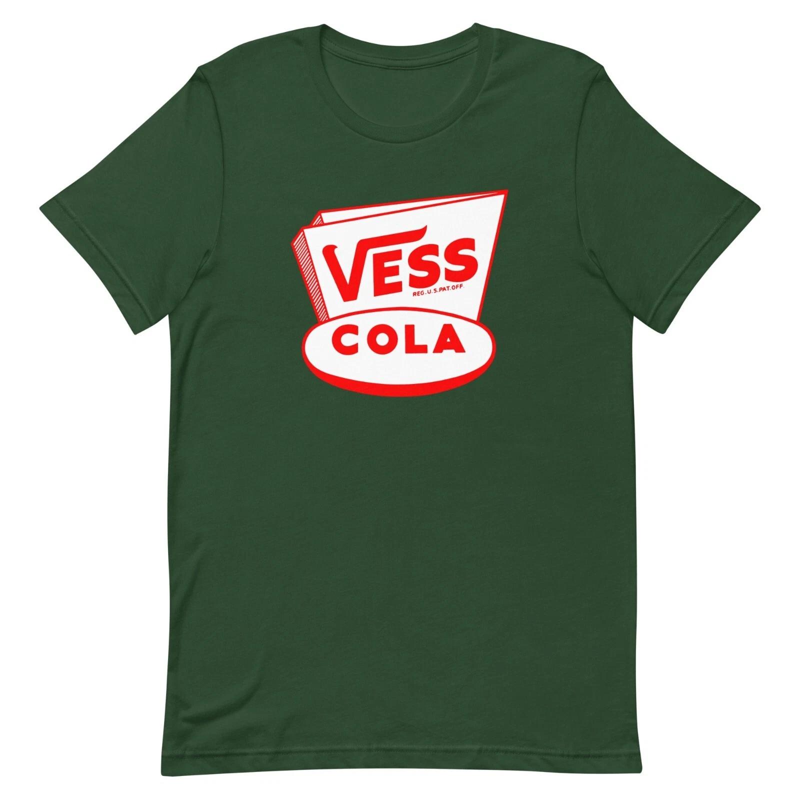 

Vess Cola Vintage Retro T Shirt St Louis Soda Graphic Tee For Men Women 3XL