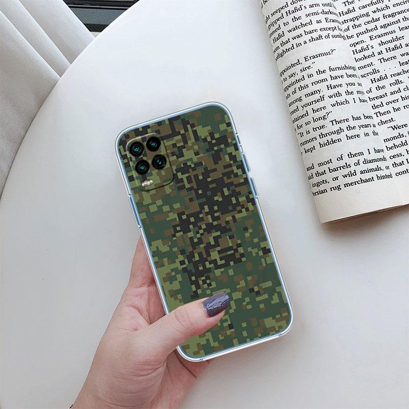 

Camouflage Art Transparent Phone Case for LG K22 K30 K40 K40S K41 K42 K50 K50S K51 K51S K52 K61 K62 K71 K92 Q61 LG K22