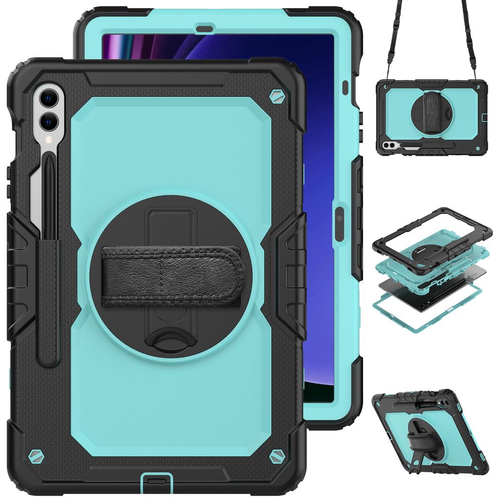 Case For Galaxy Tab S10 Lite S9 FE S8 S7 SM-X400 X406 X520 X526 X510 X516 X710 716 X700 706 T870 876 With Screen Protector Cover