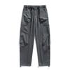 Spring and Autumn New Functional Outdoor Quick-drying Loose Straight Joker Tooling Sports Casual Pants Pants.