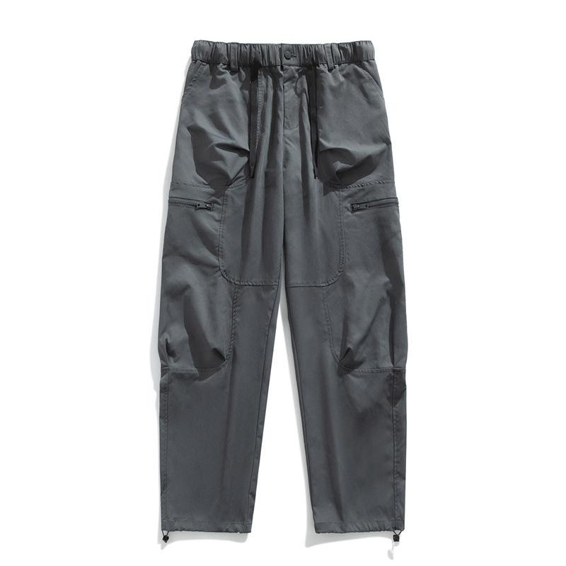 Spring and Autumn New Functional Outdoor Quick-drying Loose Straight Joker Tooling Sports Casual Pants Pants.