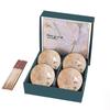 Japanisches Keramikschüssel- & Essstäbchen-Geschenkset