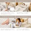 Hagiwara Gauze Lightweight Line 90 x 120 Scandinavian All Seasons Blanket, Blanket, Beige, Approx. cm, Washable, 100% Cotton, Style,