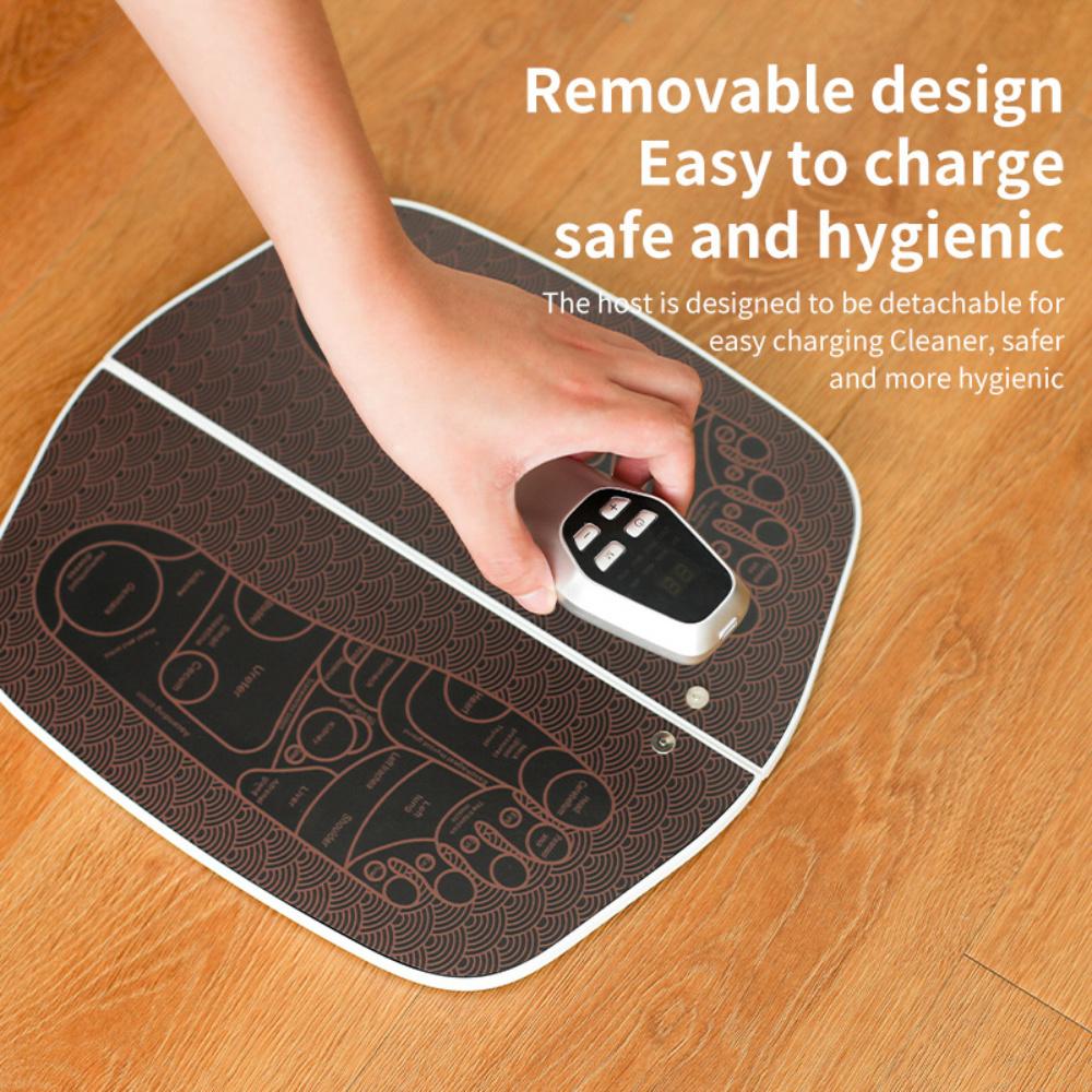 EMS Foot Massager Relaxation Pads Muscle Stimulation Electric Foot Massge Device Blood Circulation Feet Relief Fagitue Tools