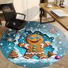 1PC Gingerbread Man Chair Carpet for Office, Indoor Non-Slip Washable  Carpet, Soft Comfortable Mat For Office Room yy250930075