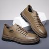 Men's Autumn/Winter Chelsea and Martin Boots: British Style, Thick-Soled Leather, Low/High-Top Work Boots
