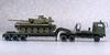 Aoshima Bunka Kyozai 1/72 Military Model Kit No. SP Japan Ground Self-Defense Force Type 73 Extra-Large Semi-Trailer "Includes Type 74 Tank
