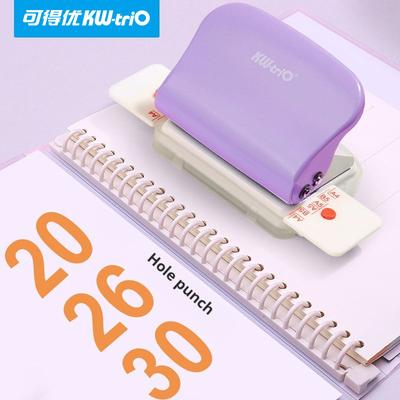 Kw-trio 99h9 6-hole Punching Machine 26 30 Hole Punching Machine A4 B5 Hole Punching Machine, Student Manual Punching Machine