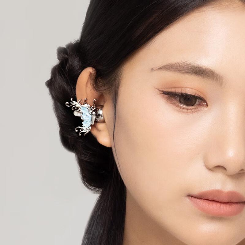 Butterfly Dream Ear Cuff Accessory for Clip-on Headphones