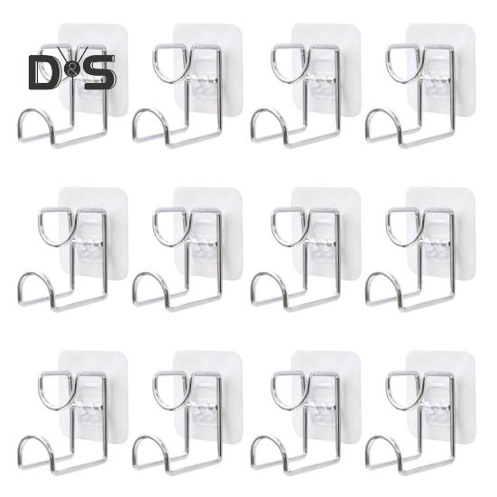 3/6/12 Stück Aufbewahrungshaken, Waschbeckenaufhänger, starke Tragkraft, einfach zu installieren, abnehmbar, wasserdicht, Badezimmer-Duschhaken