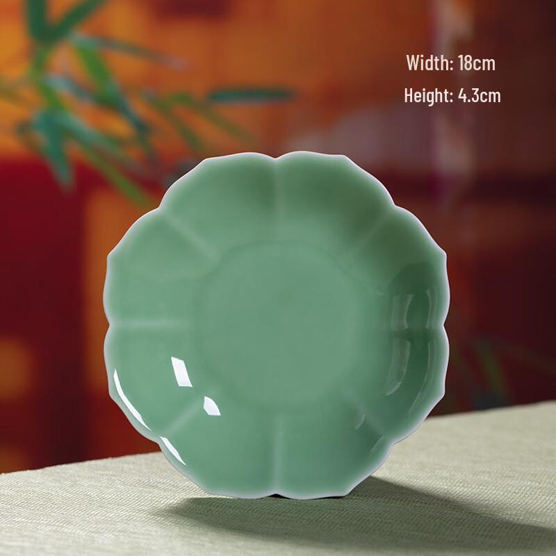 

Zhishi Chinese Style Ceramic Dinner Plate