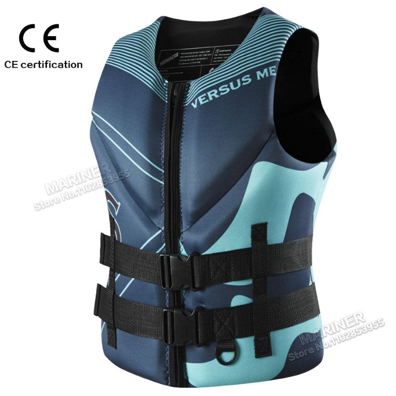 Impact Vest Wakesurf Comp Vest CE Approved Neoprene Life Jacket Wake Surfing But Great for All Other Watersports Activities