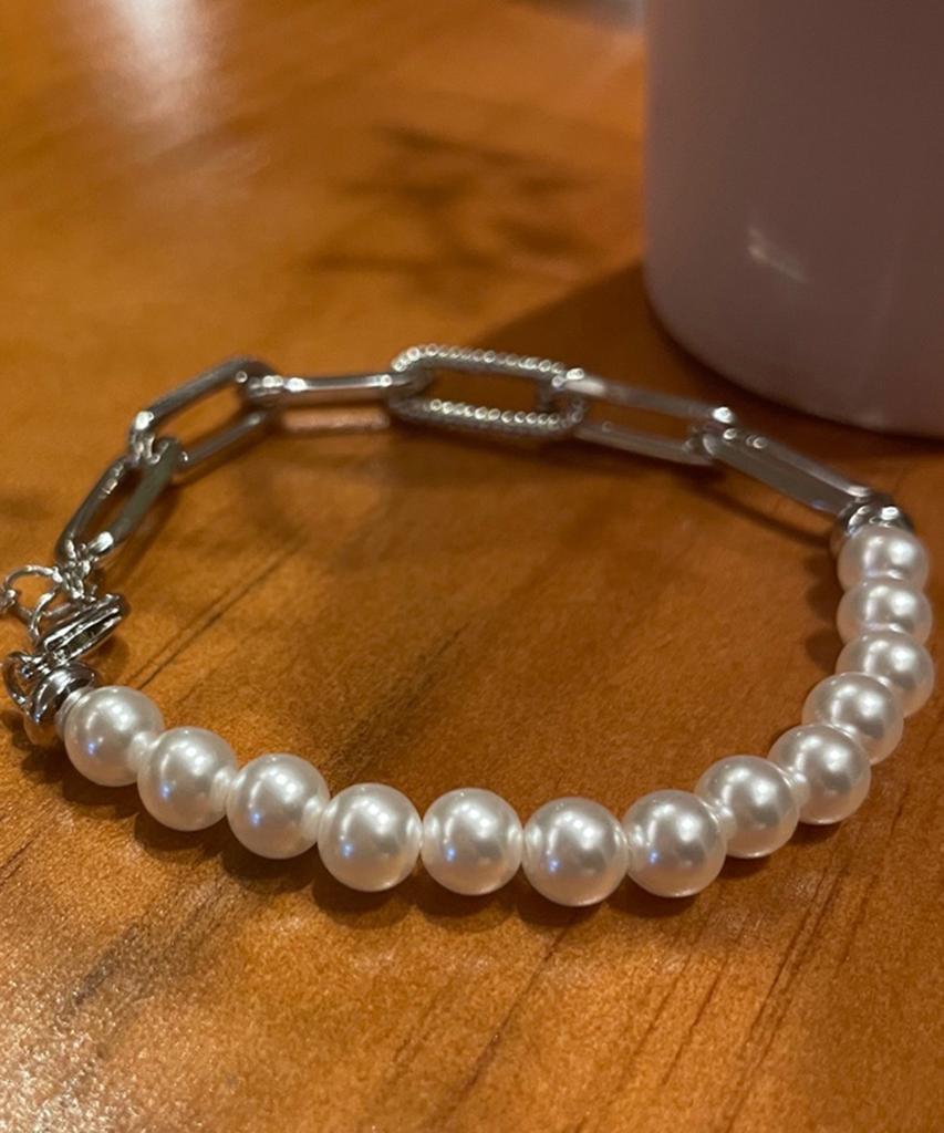 Kudos Mix Pearl Chain Bracelet 001