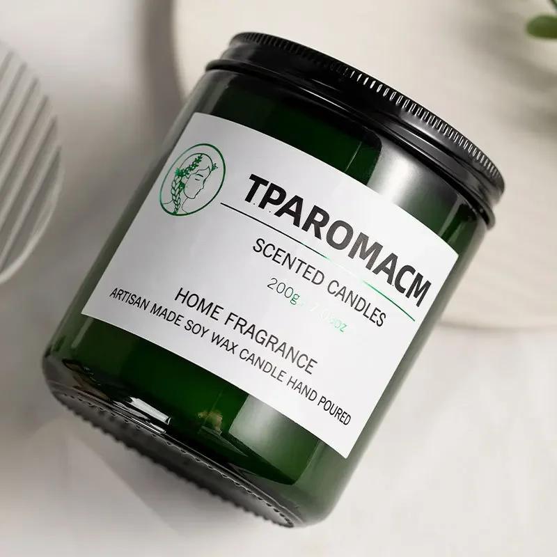 New Scented Candle Creative Handmade Soybean Wax Essential Oil Smokeless Candle Set Candles Home Decoration