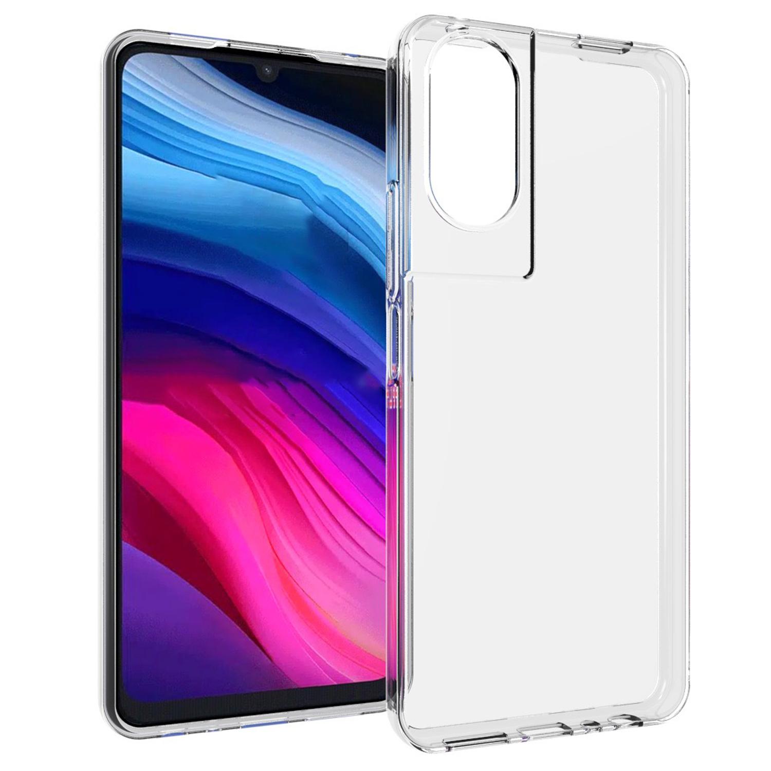 

Для TCL 505 Чехол Прозрачный ТПУ Защитный чехол для телефона Ультратонкий чехол для телефона с большим отверстием для объектива A