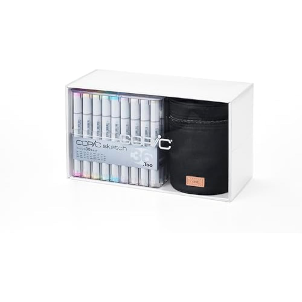 COPIC (COPIC) Too Special Gift Sketch Pochette Bundle Set Black