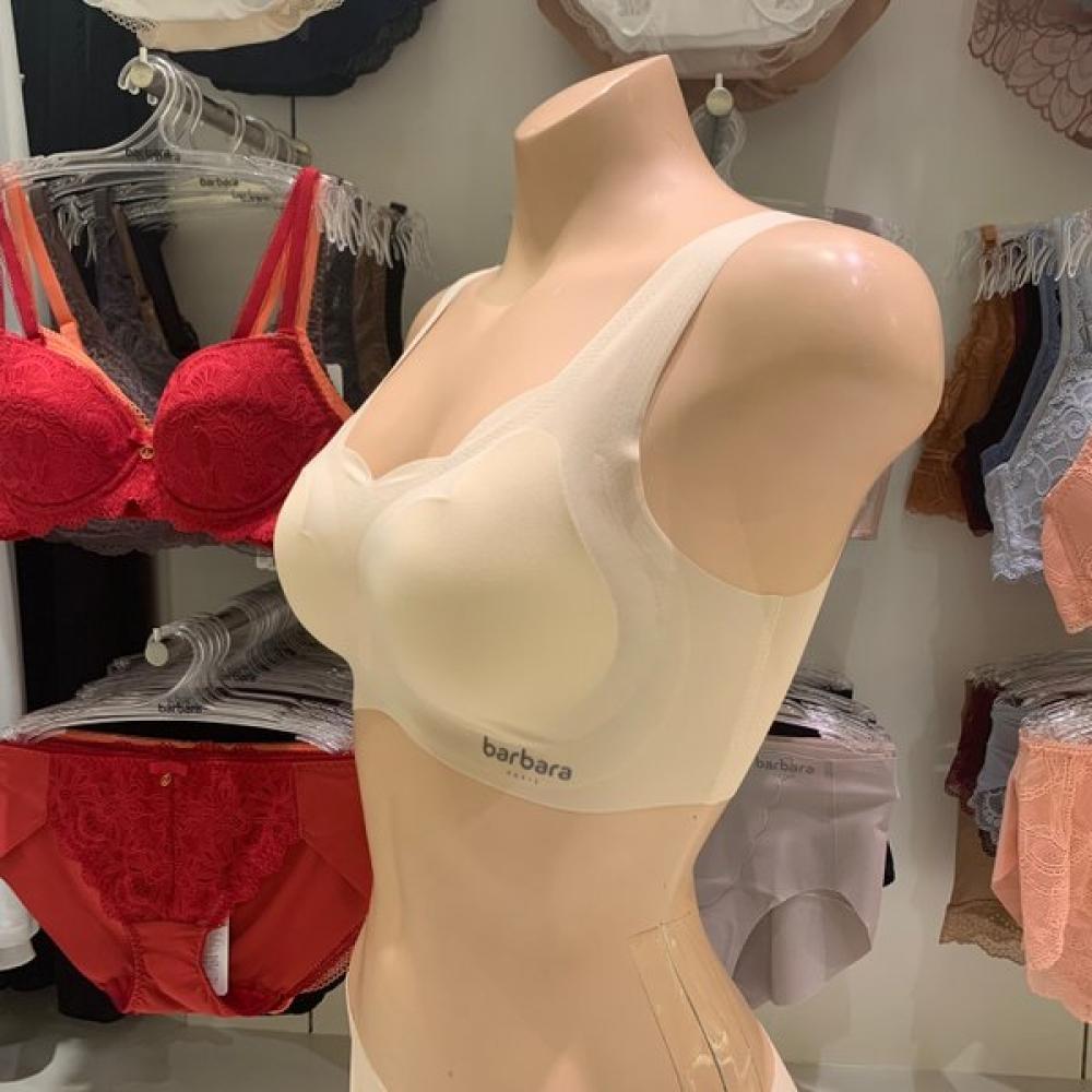 Barbara 3color Simple Seamless Bra Top Abr42600