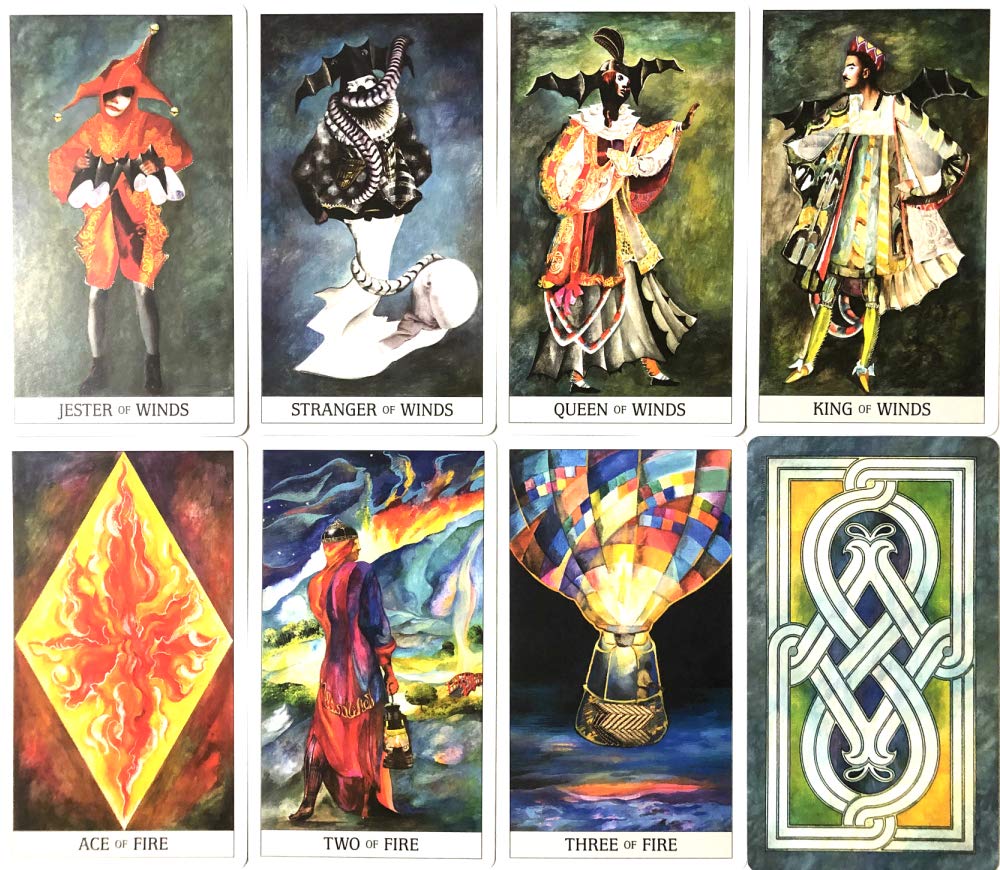 Tarot Japaridze 78 Tarot Japanese Instruction Manual Authentic I.I.J Cards, Tarot, Cards, Reading, Included,