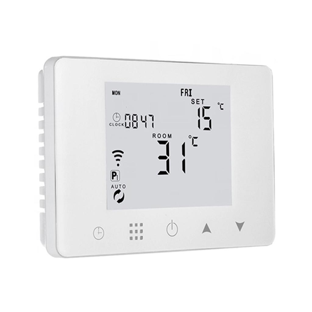 Compact for Smart Thermostat Programmable Thermostat Temperature Contorller for Electric Water Gas Boiler Floor Heating