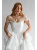 2026 European-American Fishbone Evening Gown: Women's Lace-up Puffy Skirt Dress