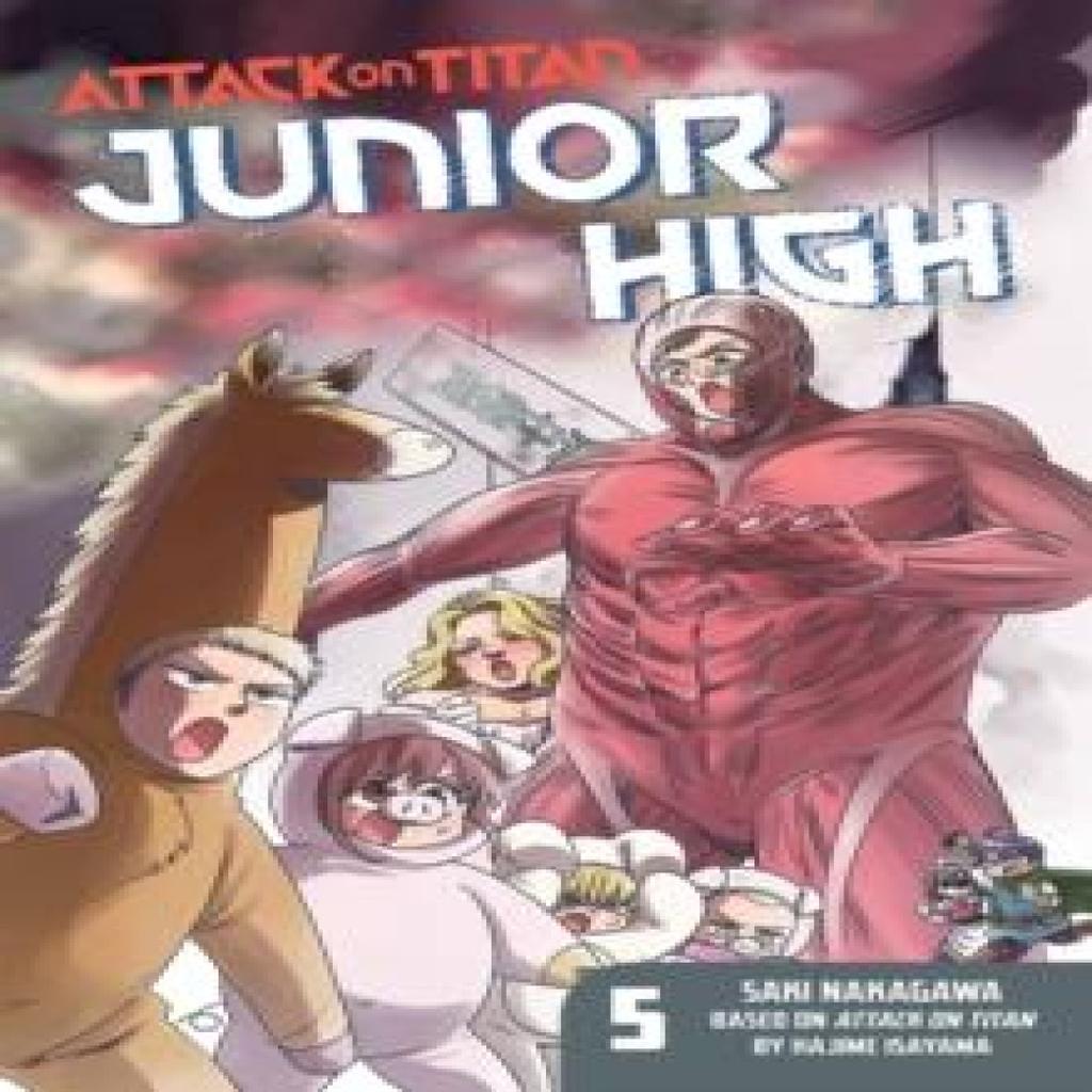 Attack On Titan Junior High 5 by Hajime Isayama Paperback Book 9781632364104
