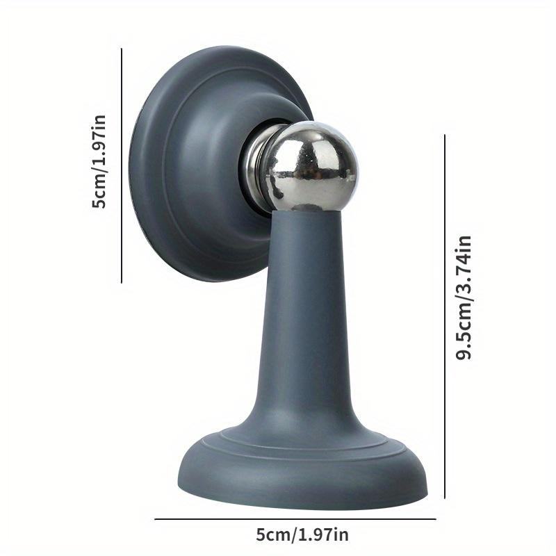 1PC Non Perforated Silicone Anti-collision Ground Suction Household Door Stopper Bathroom Door Stopper