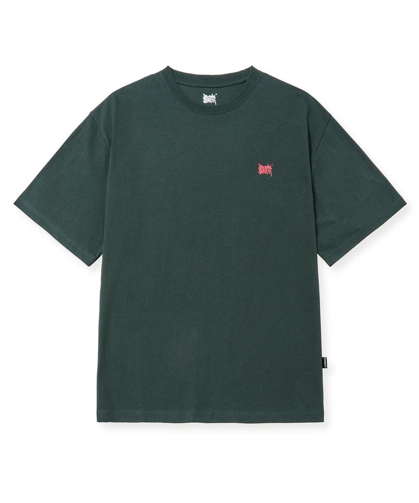BROWNBREATH Splash Tag V2 Tee - Dark Green