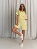 Casual Polo Short Sleeve 2-Piece Outfit, Relaxed Fit Top with Elastic Waist Shorts, Summer Loungewear Set