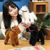 23cm Neues Realistisches Pferd Plüschtier 3 Farben Stofftier Super Realistisches Pony Plüschtiere Klassisches Geburtstagsgeschenk Für Kinder