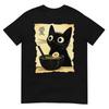Lustiges Katze Ramen Grafik T-Shirt Japanisch Kawaii Anime Katze T-Shirt