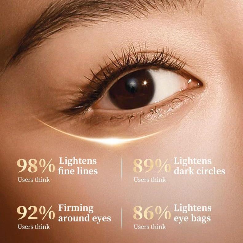 Anti-Falten-Augencreme, hellt feine Linien auf, entfernt Tränensäcke, wirkt gegen dunkle Augenringe, Anti-Aging-Serum, strafft und hellt die Haut auf