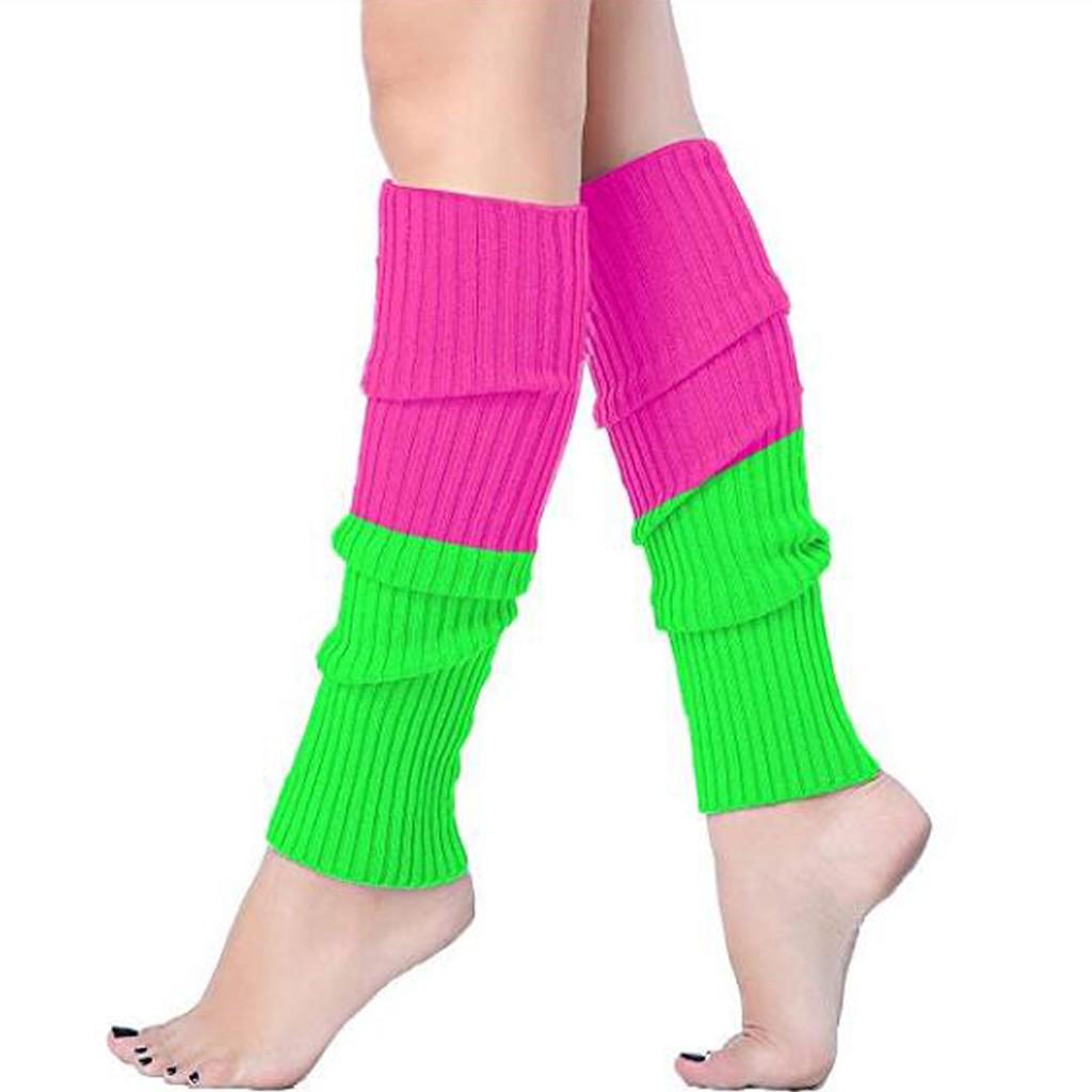 Women Boot Cuffs Warmer Knit Leg Stockings