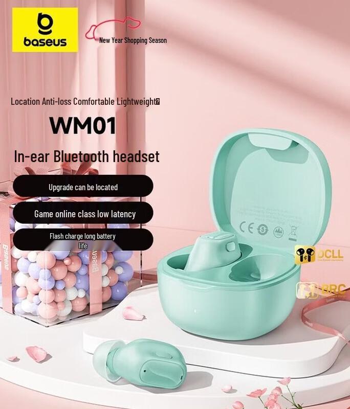 

Baseus WM01 Upgraded True Wireless Low-Latency Sleep Earbuds