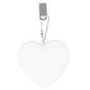 1 Stück Handtaschen-Herz-LED-Licht, Handtaschenlampe, automatische Bewegungsaktivierung, herzförmiges Licht für Damen, Bah-Geldbörsen-Charme