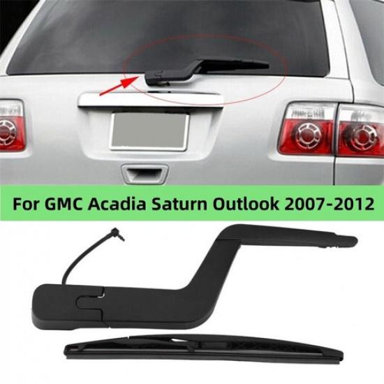 1x Back Windshield Rear Wiper Blade Arm For GMC Acadia Saturn Outlook 2007-2012