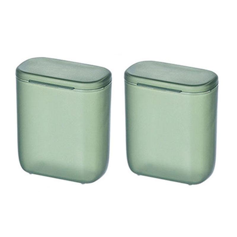 

Портативный ящик для хранения с крышкой, Портативный ящик для хранения кабеля данных проводной гарнитуры, Пылезащитная маленькая коробка с крышкой для USB-накопителя и резинок