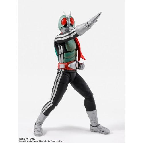 TAMASHII NATIONS S.H.Figuarts (Real Bone Carving Technique) Kamen Rider New No. 1 Glorious Showa Rider Edition (First Press Limited Edition Base Inclu