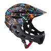 Adjustable Breathable Kids Bike Helmets Toddler Lightweight Full Face Bike Helmets with LED Light
