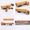 Stunning 150 Scale Diecast Alloy Transporter Truck For Kids Open-top Kdw Model