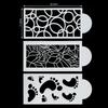 Fais DU Cake Decorating Stencils Mold Floral Kitchen Accessories Plastic Spray Baking Mesh Stencil Cake Molds Cookie Fondant