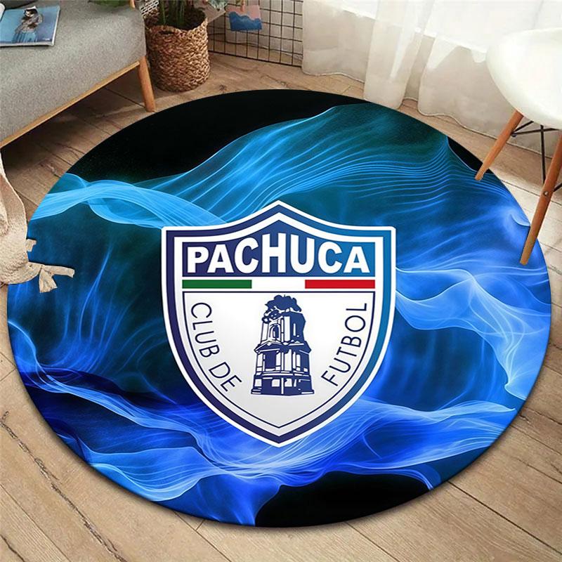 C.F. Pachuca Round Area Rug,Carpet Rug for Living Room Bedroom Sofa Playroom Decor,Non-slip Floor Mat