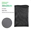 Aquarium Filter Net Bags Reusable Fine Filter Media Bags With Zipper For Aquarium Filtration Bio Ball Carbon Isolation Storage