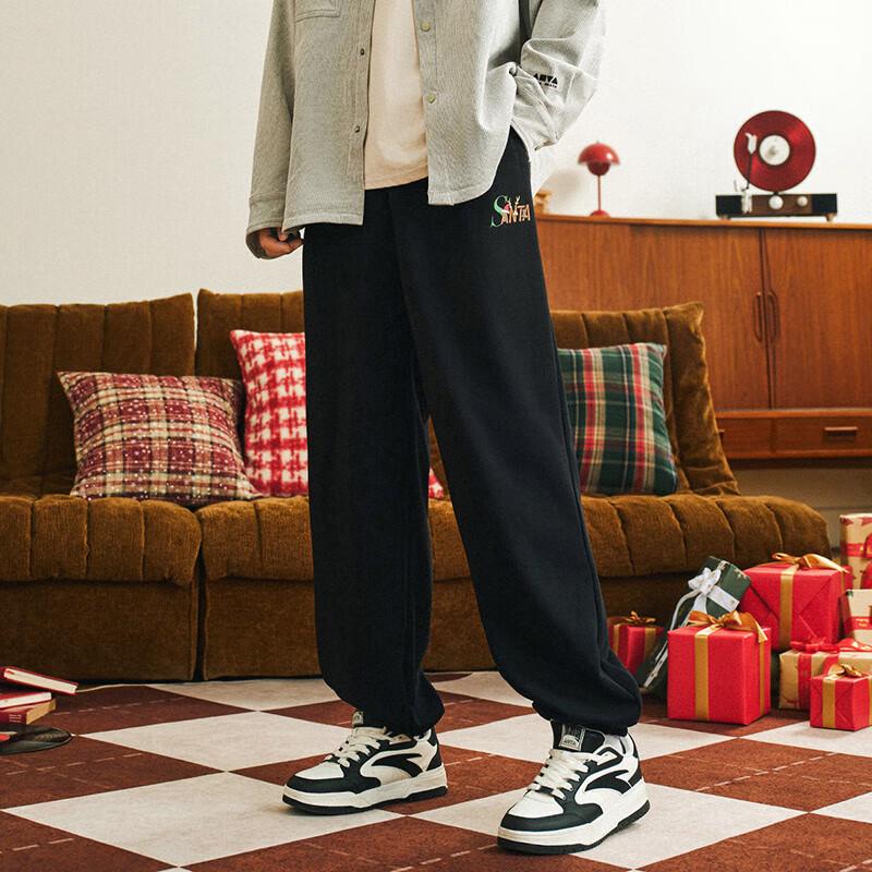 Anta Men s Loose Casual Knit Jogger Sweatpants S