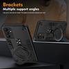 360 ° Rotating Metal Car Bracket Ring Reverse Magsafe Magnetic Armor Phone Case For Samsung Galaxy A36 A55 A54 A15 A14 A05 A05S
