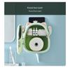 Cute Tissue Box Wholesale Wall Hanging Non Punching Roll Paper Suction Multifunctional Tissue Storage Box Tissue Holder